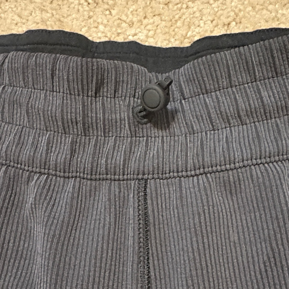 NWOT Lululemon Ribbed Soft-stream SET wide leg black with crew - Picture 8 of 10